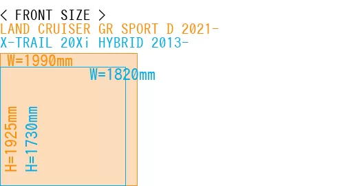 #LAND CRUISER GR SPORT D 2021- + X-TRAIL 20Xi HYBRID 2013-